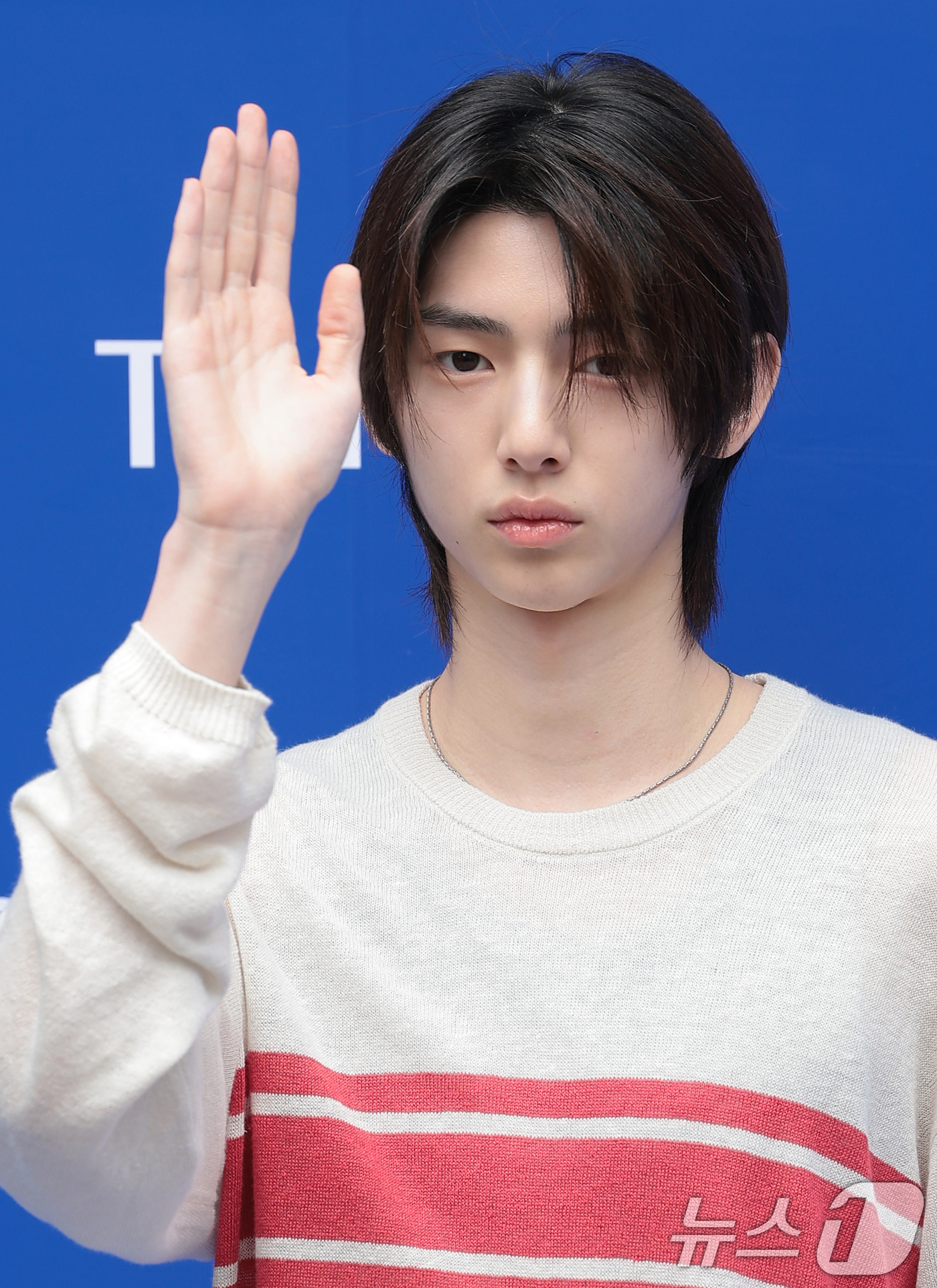 (서울=뉴스1) 권현진 기자 = 그룹 코르티스(CORTIS)의 주훈이 19일 서울 성동구 트렌드팟 바이 올리브영N 성수에서 진행된 '딥 다이브 뉴스(DEEP DIVE NEWS)' …