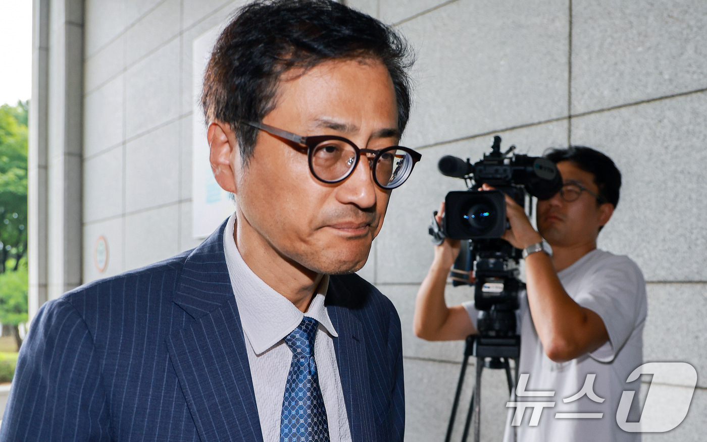 (서울=뉴스1) 이호윤 기자 = 제9회 전국동시지방선거 투표용지 부족 사태 등 국민 참정권 의혹의 진상을 규명할 선거관리위원회 특별검사로 임명된 이태한 특별검사가 19일 서울 서초 …