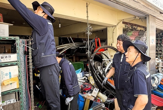 전기안전공사, 통영·거제 수해현장서 전기안전 점검·복구 지원