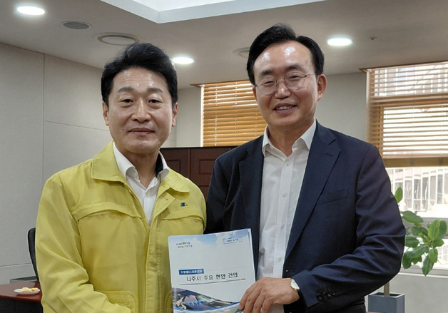 윤병태 나주시장, 정부 부처 찾아 에너지 현안 건의
