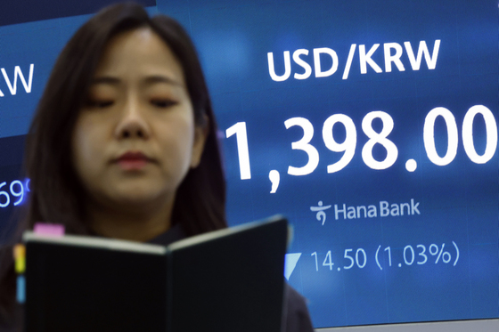 외국인 3.5조 팔았는데 환율 14원 급락…10개월 만에 1300원대(종합)