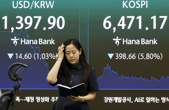 美 국채금리 '충격' 코스피 6500선 붕괴…외인 3.5조 순매도[시황종합]