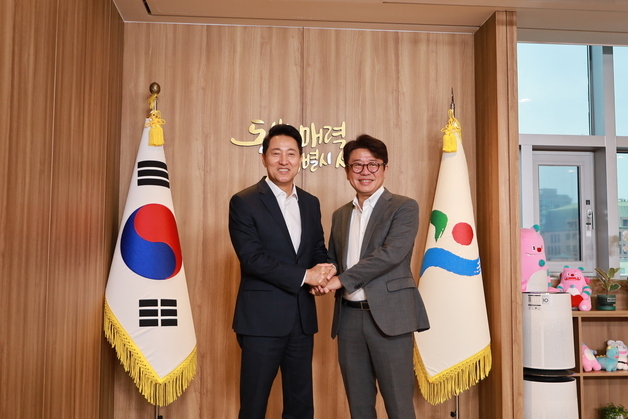 유의동 국토위원장, 오세훈 시장과 조찬 회동…"민간 공급 활성화"
