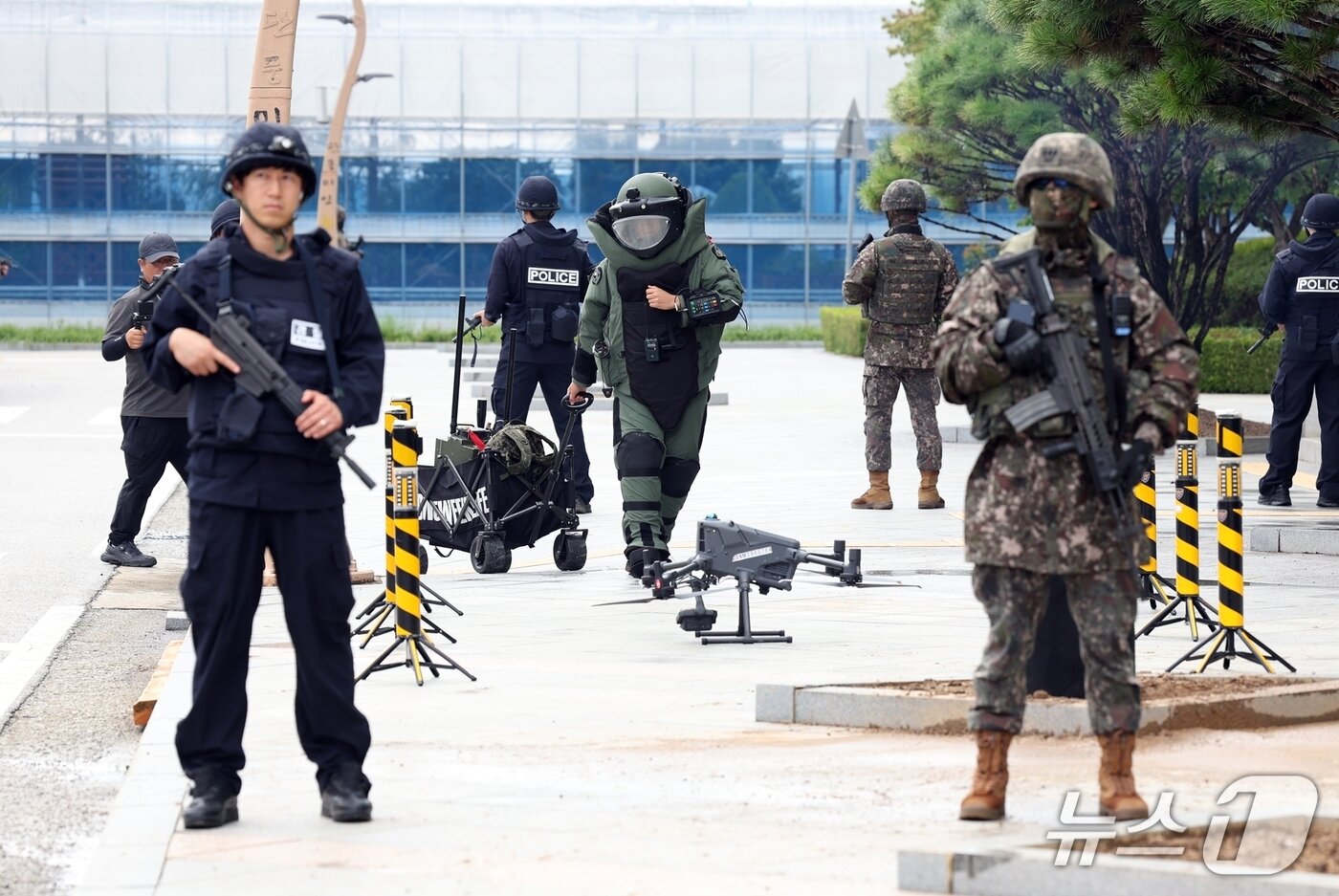 본문 이미지 - 19일 전북 정읍시 제2청사에서 열린 2026년 을지연습 실제훈련 모습.(정읍시 제공. 재판매 및 DB금지)/뉴스1