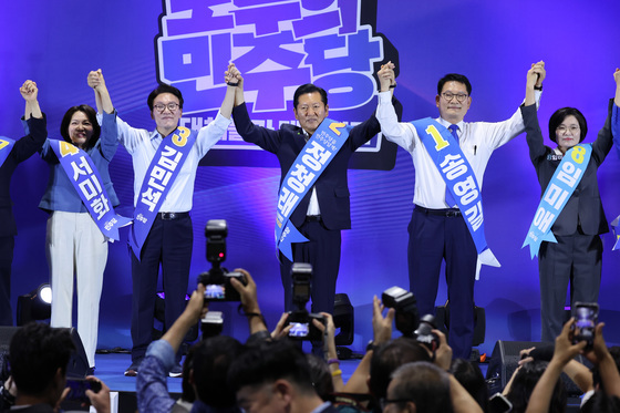 與 전대 2차전, 후보들 부·울·경으로 …김민석 연승·정청래 반전 주목