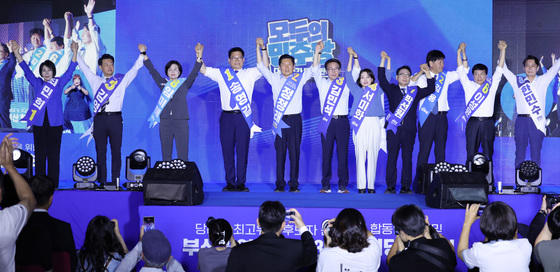 "盧정신 모욕말라" "정몽준 투항 후보, 염치없어"…與최고위원 후보 설전(종합)