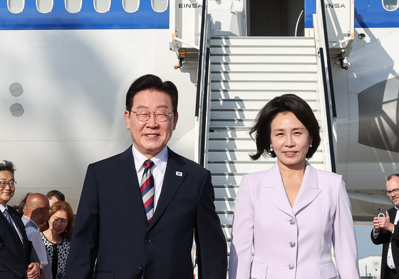 독일 도착한 이재명 대통령