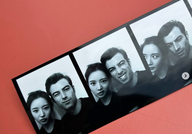 "정상적인 남자예요"…한서희, 외국인 모델과 열애 인정