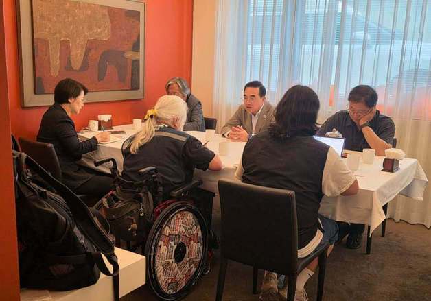 박홍근 "전장연, 출근길 시위 중단해야…정부 입장도 이해해달라"