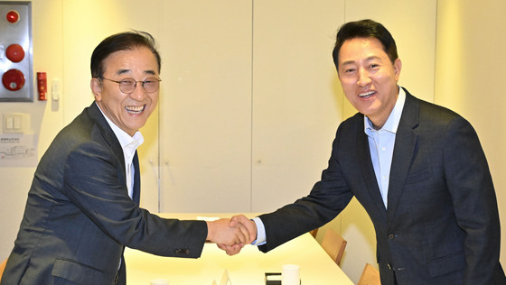 오세훈 "용산공원 주택 불가"…캠프킴 등 대체부지 역제안(상보)