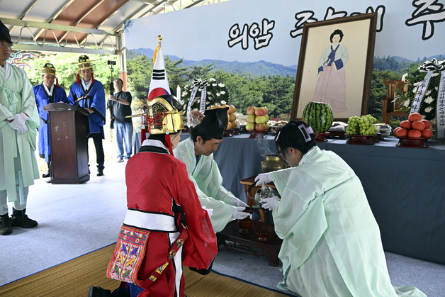 장수군, 433주기 의암 주논개 추모제 제례 봉행 거행