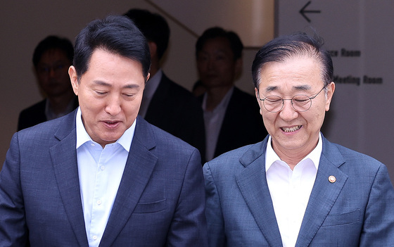 용산공원·그린벨트 '평행선'…김윤덕·오세훈, 다음주 재회동(종합2보)