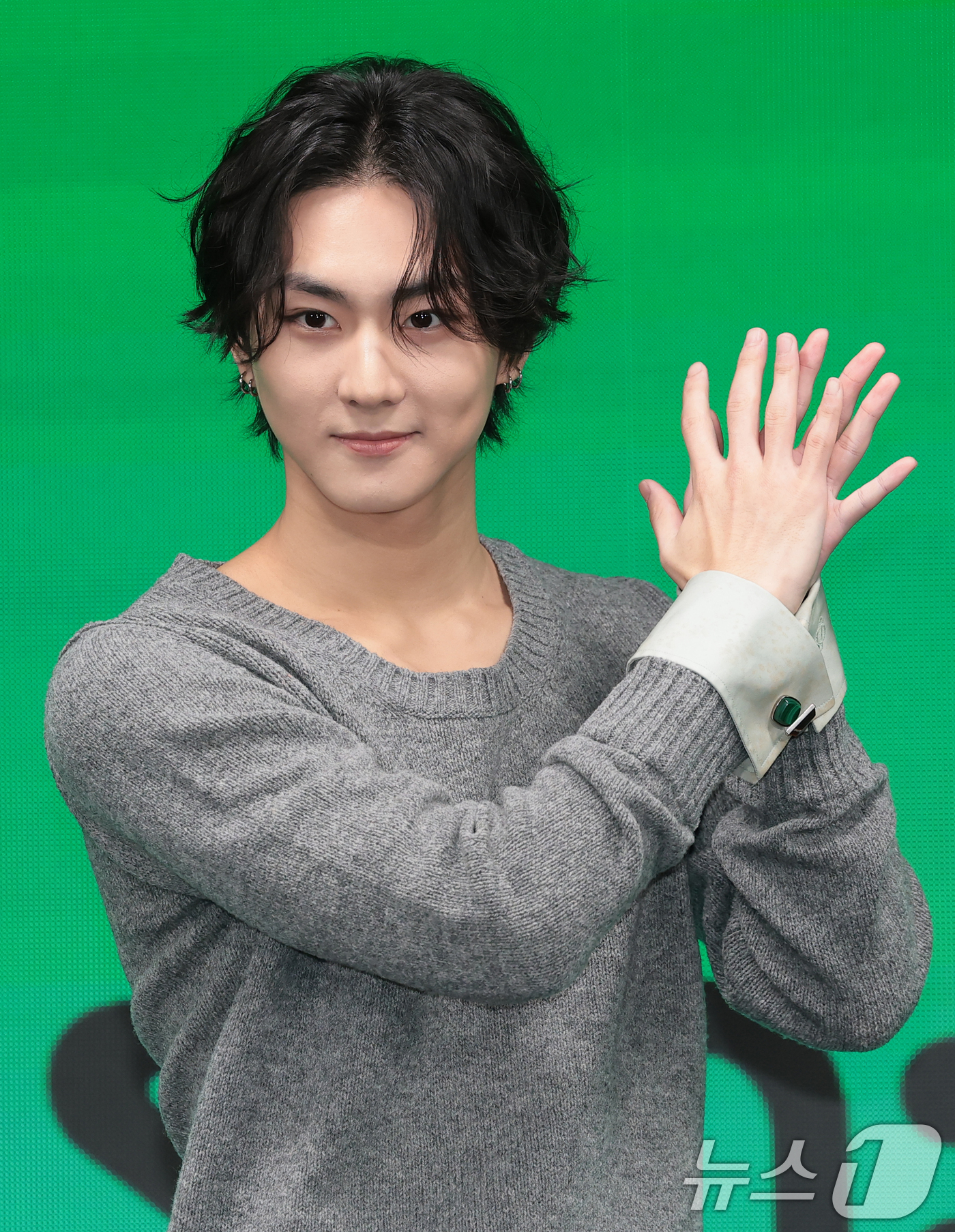 (서울=뉴스1) 권현진 기자 = 그룹 엔하이픈(ENHYPEN)의 정원이 20일 오후 서울 용산구 몬드리안 서울 이태원에서 열린 미니 8집 ‘더 신 : 블리스(THE SIN : BL …