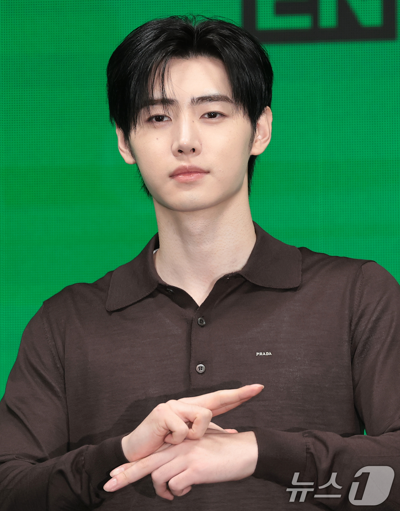 (서울=뉴스1) 권현진 기자 = 그룹 엔하이픈(ENHYPEN)의 성훈이 20일 오후 서울 용산구 몬드리안 서울 이태원에서 열린 미니 8집 ‘더 신 : 블리스(THE SIN : BL …