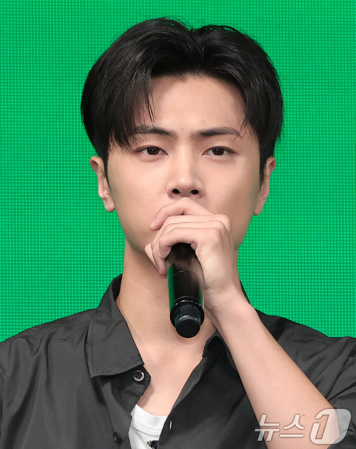 (서울=뉴스1) 권현진 기자 = 그룹 엔하이픈(ENHYPEN)의 제이가 20일 오후 서울 용산구 몬드리안 서울 이태원에서 열린 미니 8집 ‘더 신 : 블리스(THE SIN : BL …