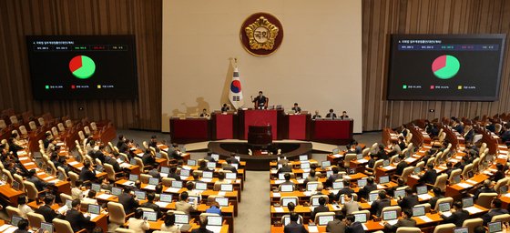 '패스트트랙 단축법' 본회의 통과