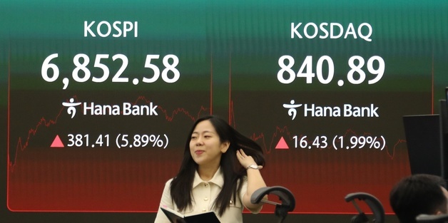 주주환원發 반도체 '불기둥' 소부장으로…바이오도 뛰며 코스닥 2%↑