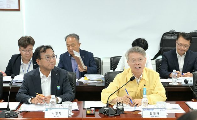 민형배·서영학, 여수산단 사업재편 대응 방안 논의