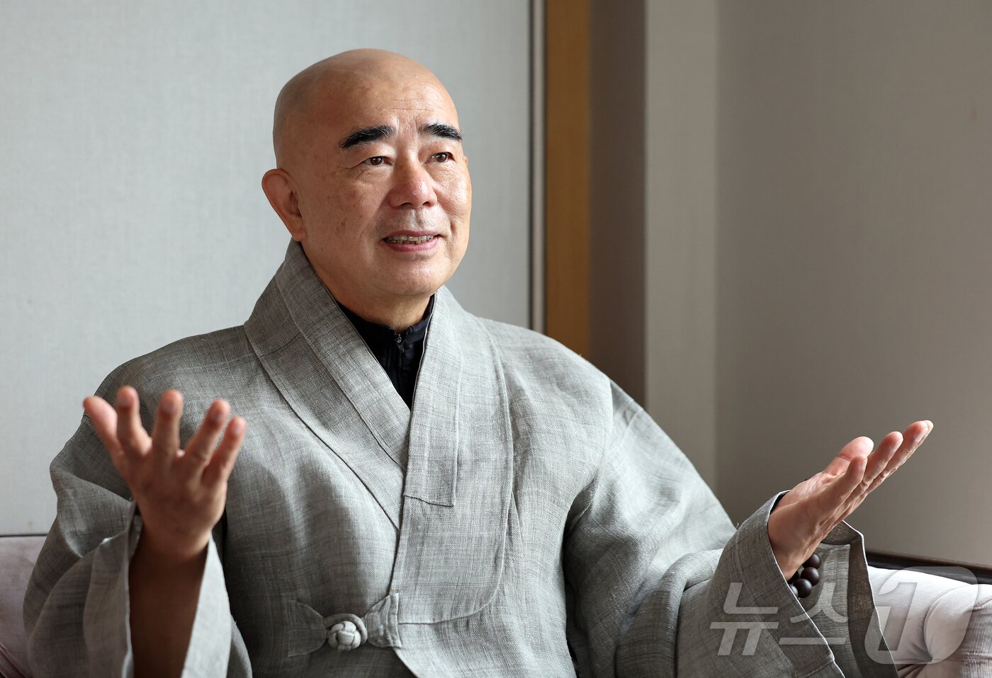 본문 이미지 - 정념 스님 ⓒ 뉴스1 김진환 기자