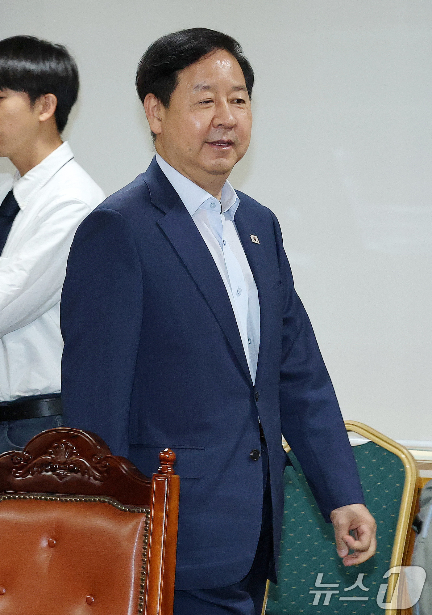 (서울=뉴스1) 박세연 기자 = 구윤철 부총리 겸 재정경제부 장관이 21일 서울 중구 은행회관에서 열린 시장상황점검회의에 참석하고 있다. 2026.8.21/뉴스1