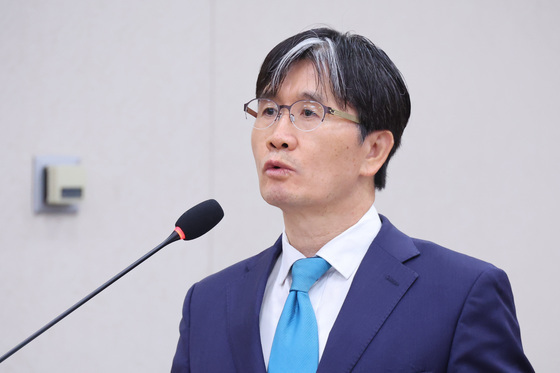 법사위 업무 보고하는 오동운 공수처장