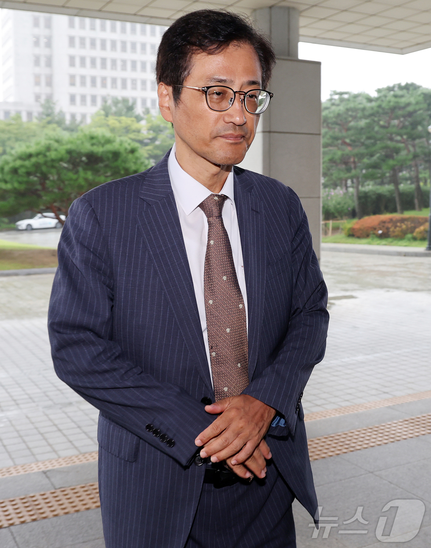 (서울=뉴스1) 김진환 기자 = 6·3 지방선거 투표용지 부족 사태 등을 수사하는 이태한 선거관리위원회 특별검사가 21일 오전 박규형 기획조정부장, 최지석 공공수사부장 등과 면담을 …