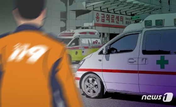 부산 공사 현장서 30대 작업자 쓰러져…온열질환 추정
