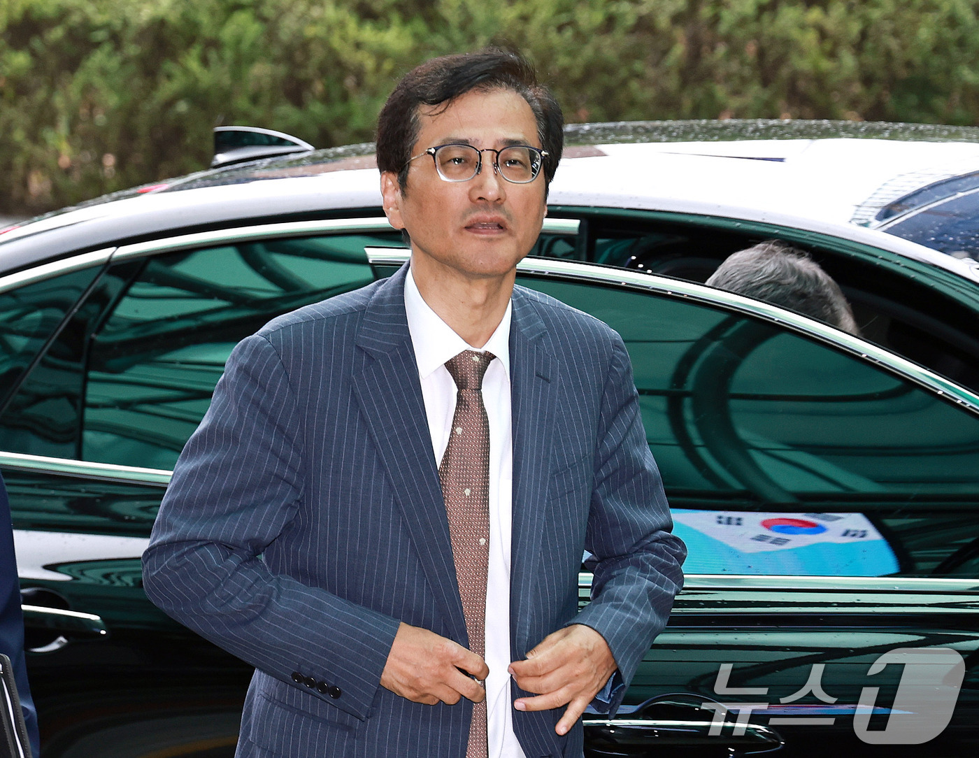 (서울=뉴스1) 구윤성 기자 = 6·3 지방선거 투표용지 부족 사태 등 선거관리위원회의 각종 비위 의혹 수사를 지휘할 이태한 선거관리위원회 특별검사가 21일 유재성 경찰청장 직무대 …