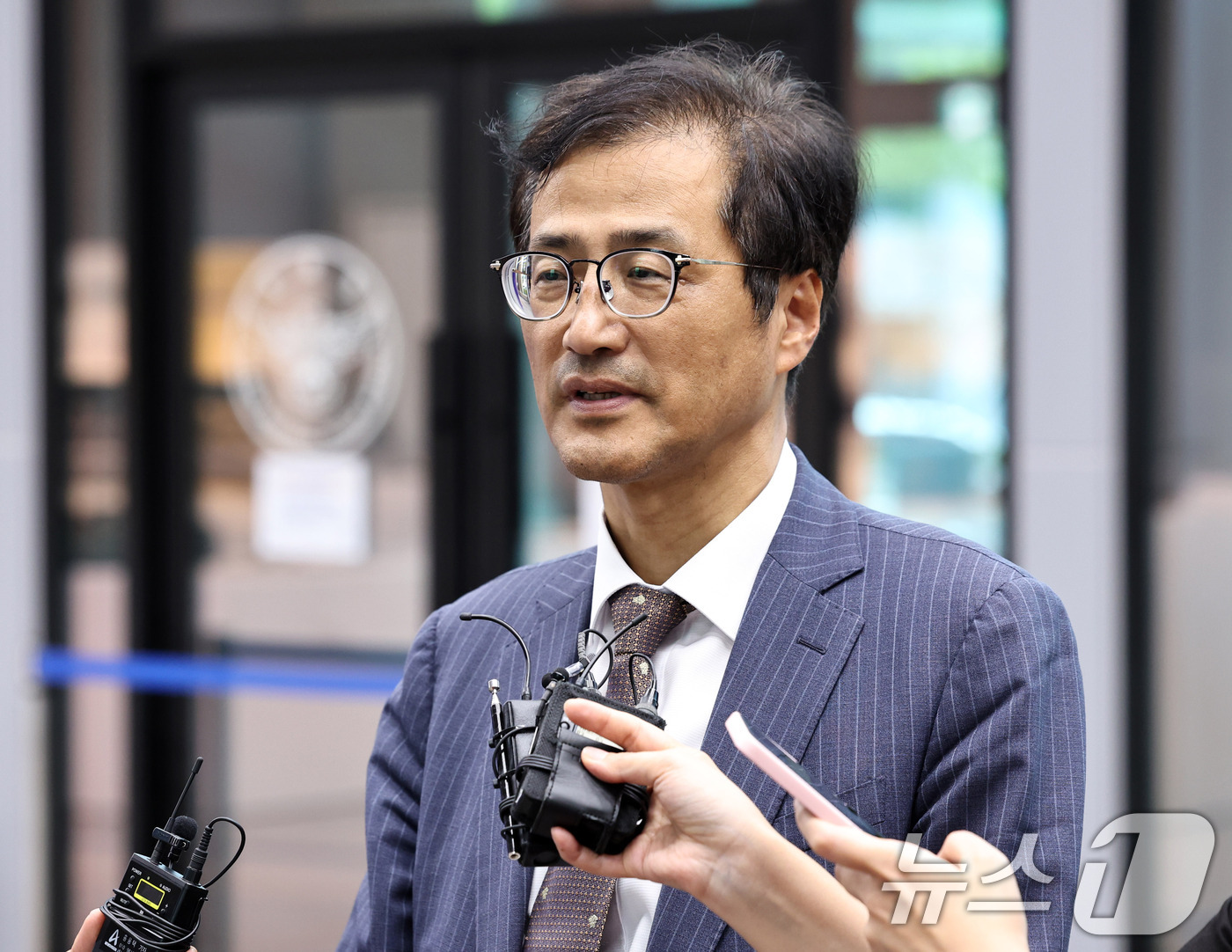 (서울=뉴스1) 구윤성 기자 = 6·3 지방선거 투표용지 부족 사태 등 선거관리위원회의 각종 비위 의혹 수사를 지휘할 이태한 선거관리위원회 특별검사가 21일 유재성 경찰청장 직무대 …