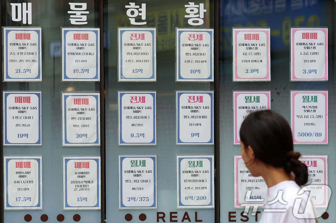 (서울=뉴스1) 박세연 기자 = 21일 서울시가 한국부동산원이 공표한 2026년 6월 서울 아파트 실거래가격 지수 동향과 아파트 거래 통계를 분석해 발표한 결과에 따르면 6월 서울 …