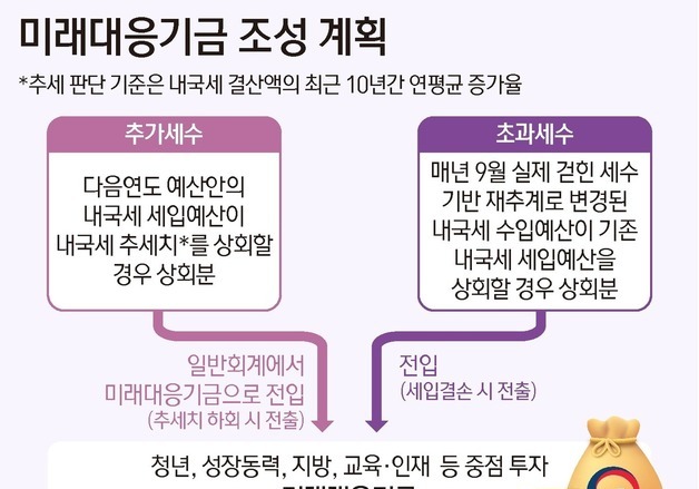 [그래픽] 미래대응기금 조성 계획