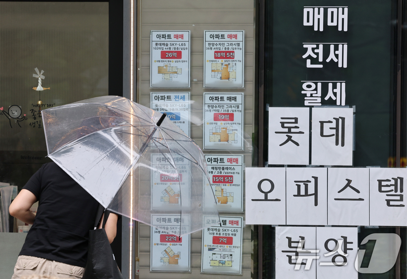 (서울=뉴스1) 박세연 기자 = 21일 서울시가 한국부동산원이 공표한 2026년 6월 서울 아파트 실거래가격 지수 동향과 아파트 거래 통계를 분석해 발표한 결과에 따르면 6월 서울 …