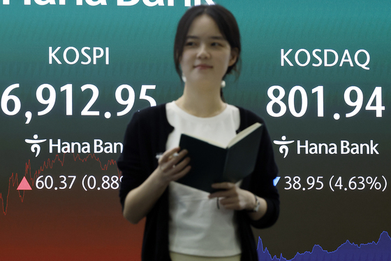 고금리 찬바람 막은 '주주환원' 훈풍…코스피 6900선 탈환[시황종합]