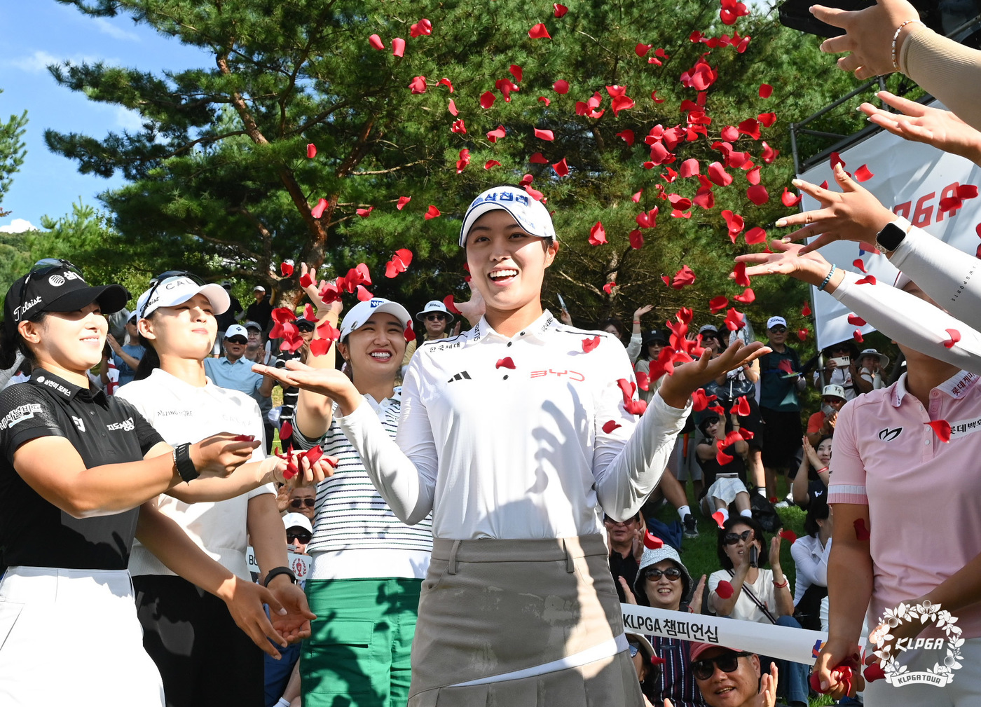 (서울=뉴스1) = 서교림이 23일 경기 포천시 포천힐스CC에서 열린 한국여자프로골프(KLPGA) 투어 시즌 두 번째 메이저 대회 ‘BC카드·한경 KLPGA 챔피언십’에서 우승을 …