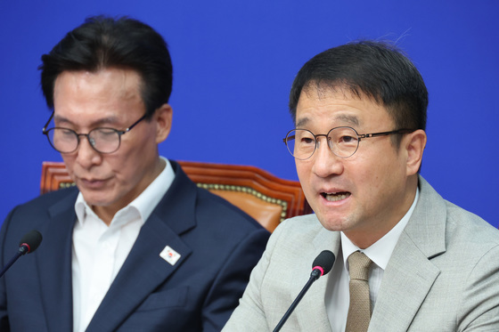 한병도 "국힘, 미래대응기금 쌈짓돈이라니 사실관계 왜곡한 정치 공세"
