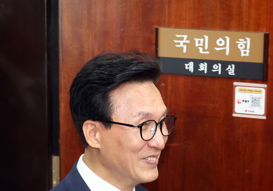 국민의힘 찾은 김민석 대표