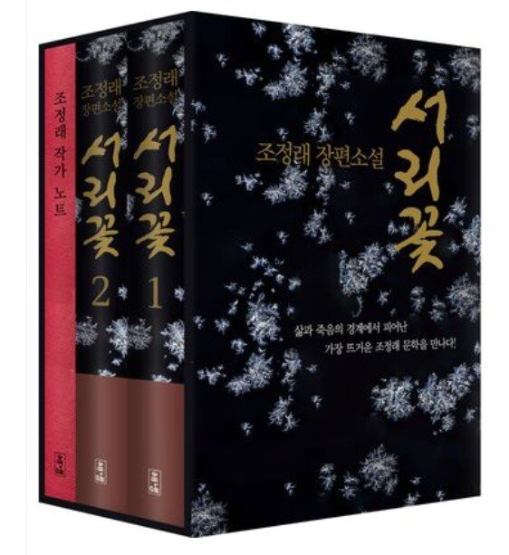 본문 이미지 - 조정래 '서리꽃' 1권 2권 세트 (교보문고 제공)