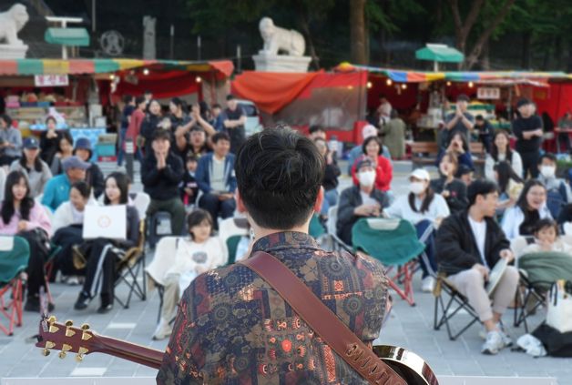 광주공원 청춘빛포차광장서 '청춘버스킹'…30개팀 공연