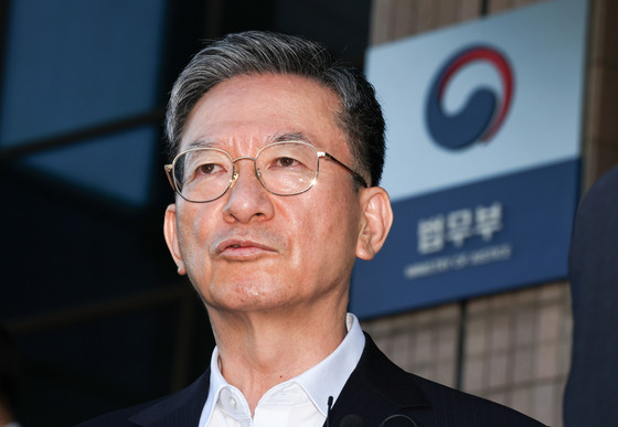 질의응답하는 정성호 법무부 장관