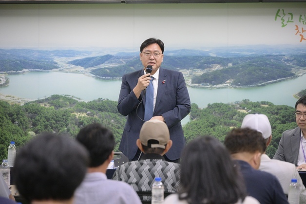 조상호 세종시장 "고복저수지, 지역 대표 관광명소로 육성"