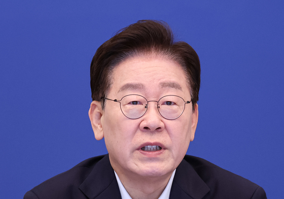 국무회의 발언하는 이재명 대통령