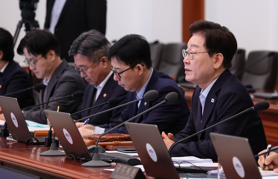 이재명 대통령, 국무회의 발언