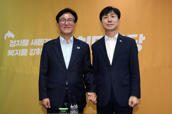 김민석, 사민당 대표 만나 "진보세력 성장해야"…범여권 대표 모임 결성