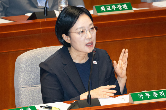 한성숙 국무총리, 예결위 답변