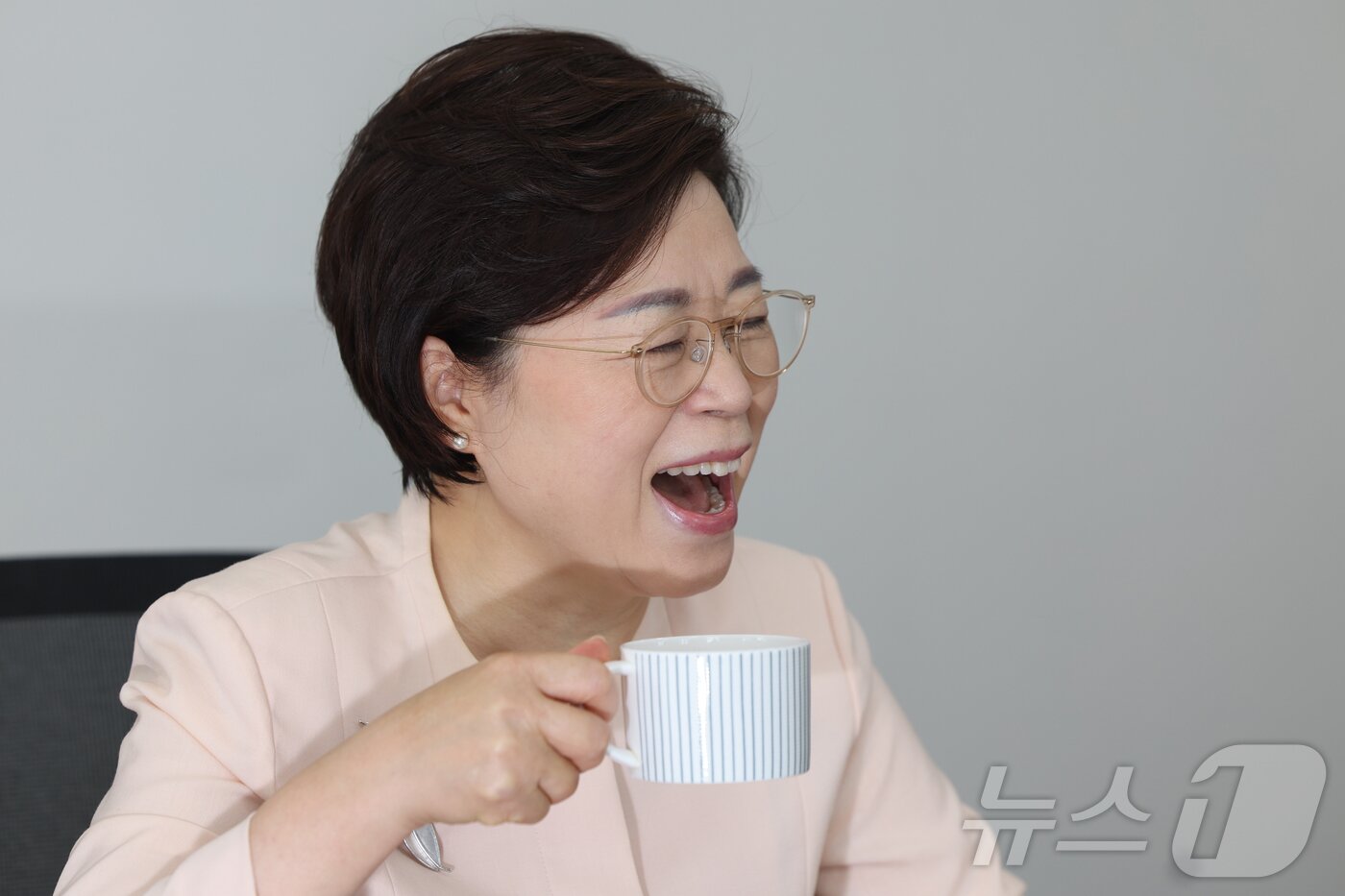 본문 이미지 - 김정재 국회 성평등가족위원장이 25일 오후 서울 여의도 국회에서 뉴스1과 인터뷰를 하고 있다. 2026.8.25 ⓒ 뉴스1 황기선 기자