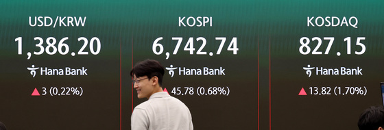 코스피 상승세로 마감