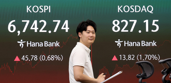 삼전닉스 회복·원전주 강세…코스피 6740 돌파[시황종합]