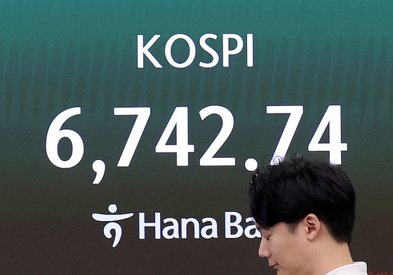 코스피 하루 만에 반등…6700선 회복