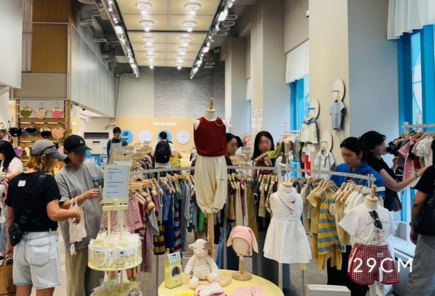 29CM 이구키즈 성수, 외국인 매출 비중 65% 돌파…K-키즈 쇼핑 명소로