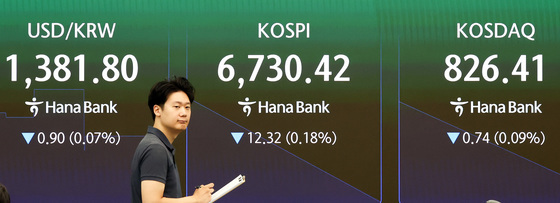 약보합 출발하는 증시